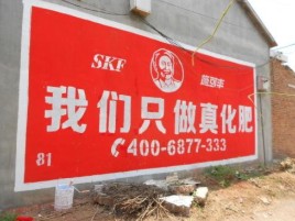 荥阳刷墙广告”蕴含了时代命题