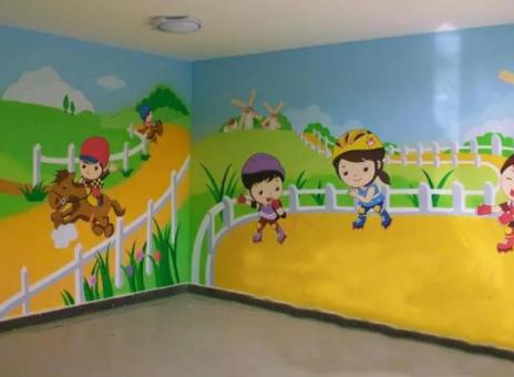 荥阳幼儿园墙体彩绘制作流程及注意事项