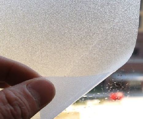 荥阳玻璃门外面粘广告用什么材料好？